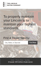 Mobile Screenshot of lincolnservicespecials.com